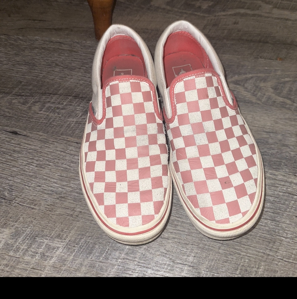 Vans Pink Check